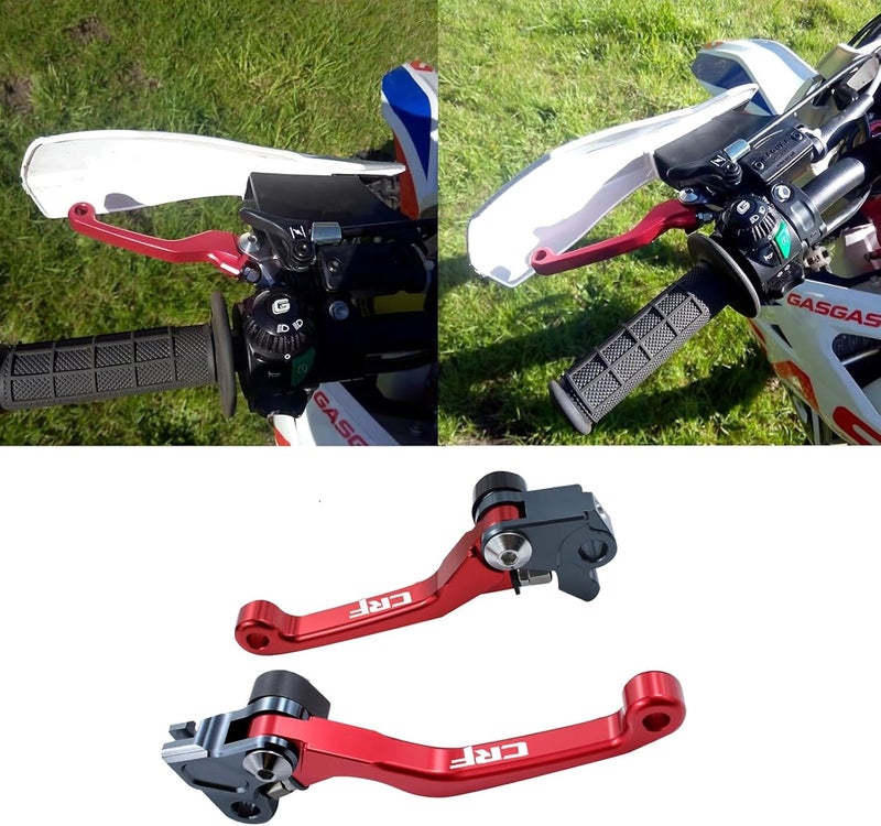Adsspro Motorcycle Billet Foldable Brake Clutch Lever Handle CNC Aluminum Pivot for CRF450R 2002-2003 Dirt Pit Bike - Image 5